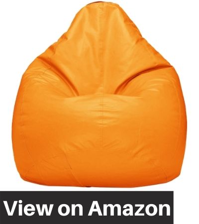 Amazon-Brand-Solimo-XL-Bean-Bag-Cover (Orange)