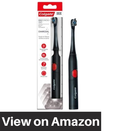 Colgate-PROCLINICAL-150-Sonic-Charcoal-Battery-Powered-Toothbrush