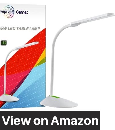 wipro garnet 6w led table lamp
