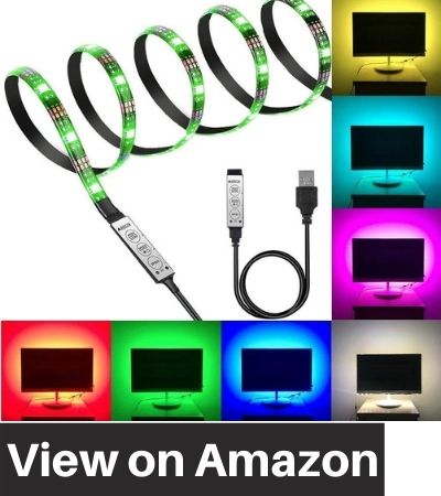 PESCA-USB-5V-5050-RGB-LED-Flexible-Strip-Light